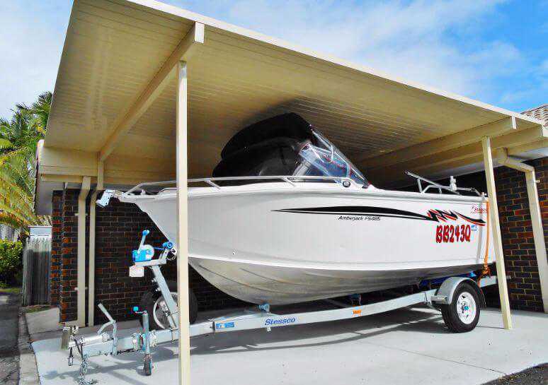 Using a Carport for Your Boat - Just Patios Blog