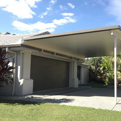 Raised Flyover Carport | Just Patios