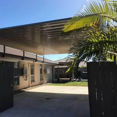 Raised Flyover Carport | Just Patios