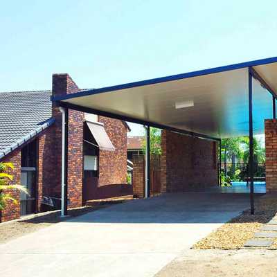 Raised Flyover Carport | Just Patios